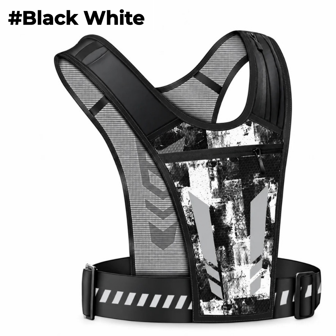 CROSIAX AeroRun™️ Multi-Pocket Reflective Vest
