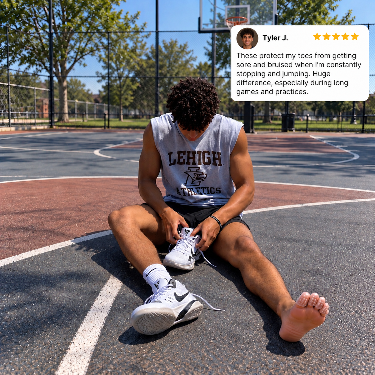 CourtGuard™️ Basketball Toe Protectors