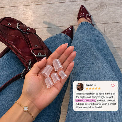 CROSIAX HeelGuard™ - Gel Toe Protectors
