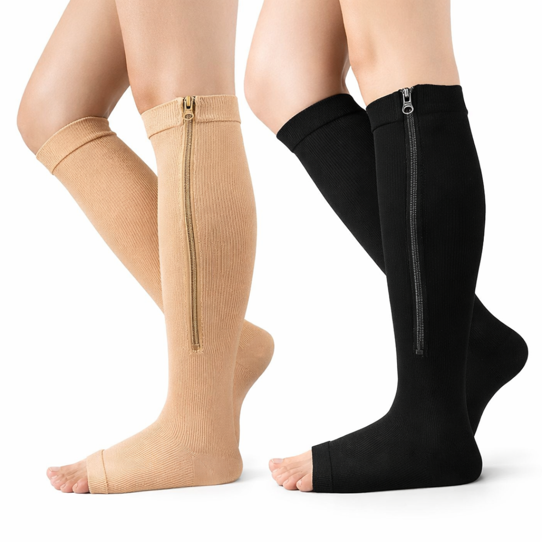 Zipress Comfort – Compression Socks Easy To Put