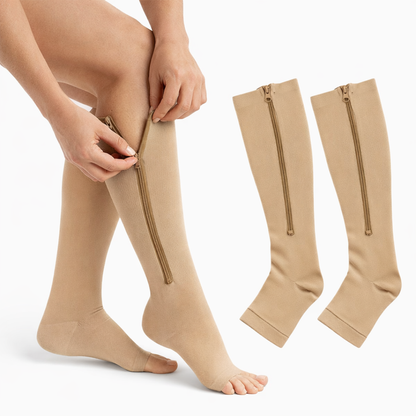 Zipress Comfort – Compression Socks Easy To Put