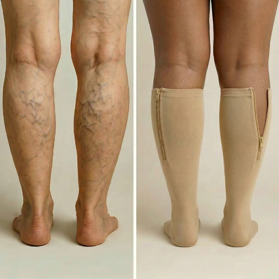 Zipress Comfort – Compression Socks Easy To Put