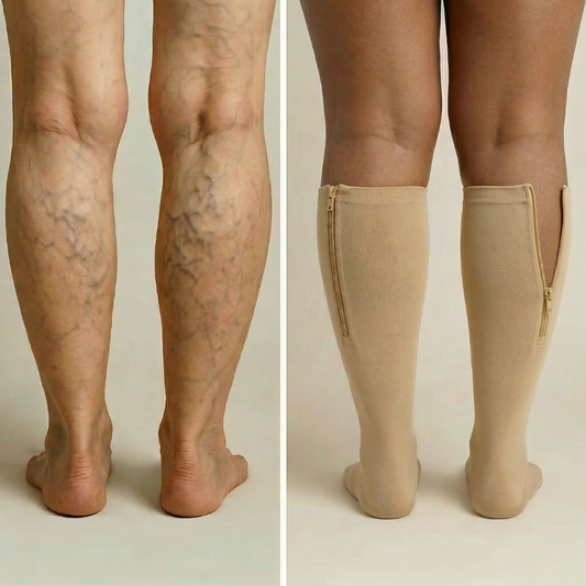 Zipress Comfort – Compression Socks Easy To Put